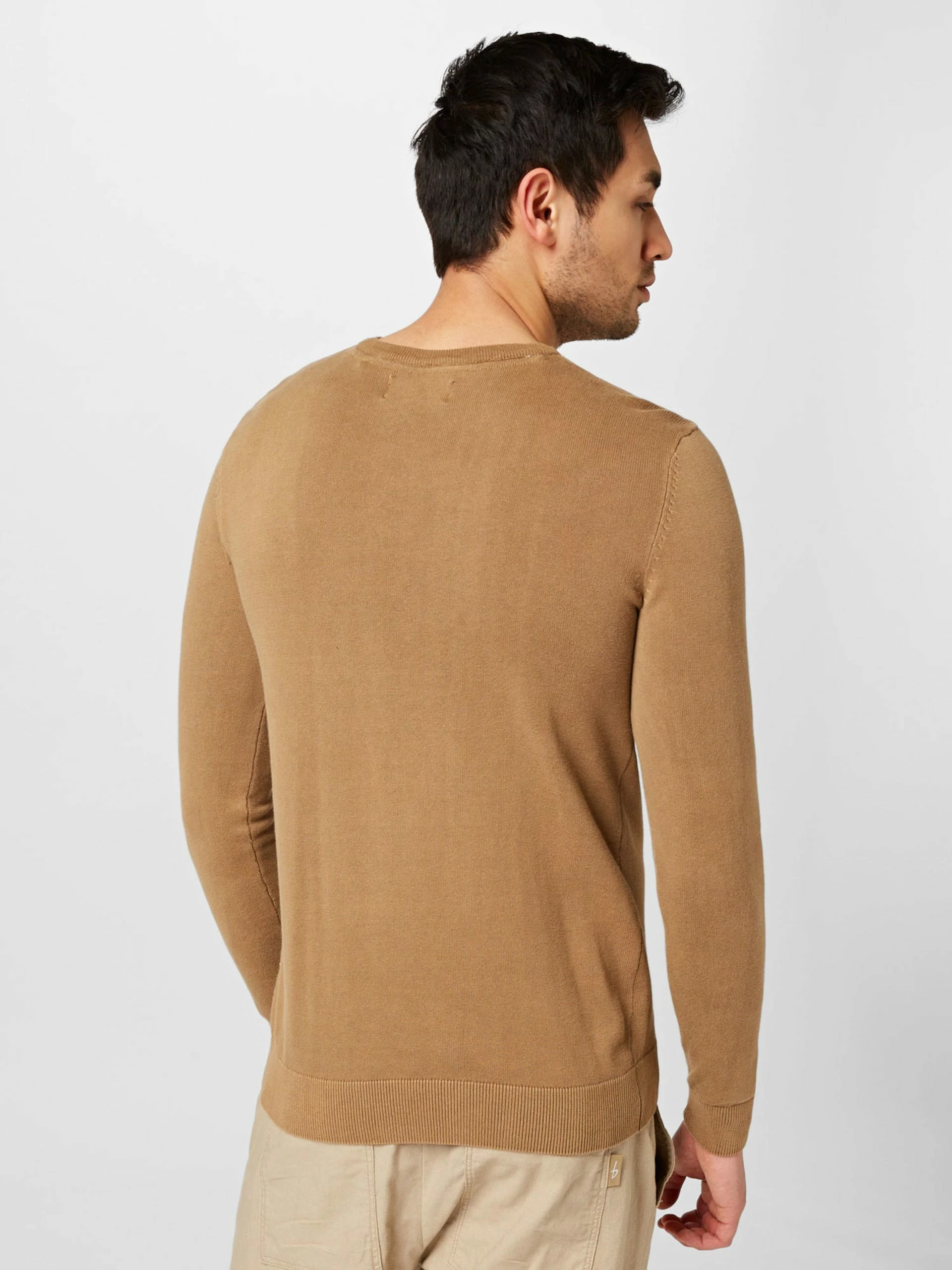 Blend Crewneck Truien Trui Heren Cognac 6 Blend Crewneck Truien Trui Heren Cognac - Afbeelding 4