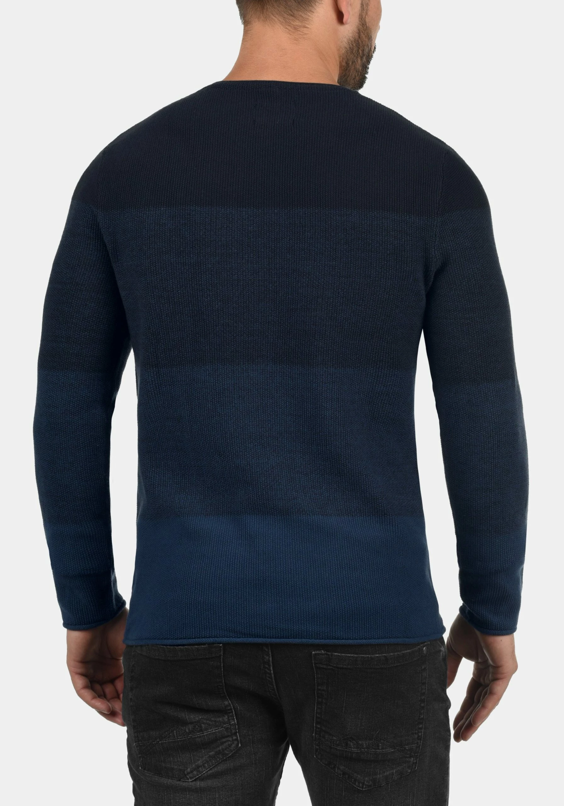 Blend Crewneck Truien Trui Benno Heren Donkerblauw 5 Blend Crewneck Truien Trui Benno Heren Donkerblauw - Afbeelding 3
