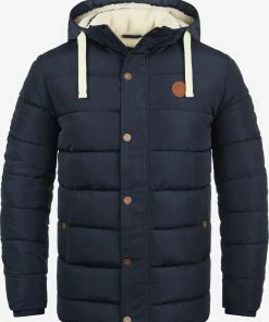 Blend Winterjassen Winterjas Frederic Heren Blauw / Navy / Donkerblauw
