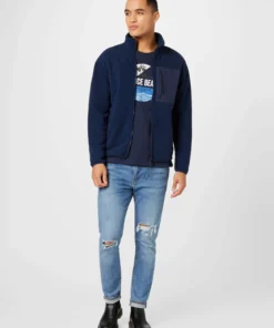 Blend Fleece Jassen Fleece Jas Heren Donkerblauw -Aanbiedingen Koud Stijl Winkel d191e224c6d06a29d672ed0d8af72984 scaled