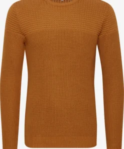 Blend Crewneck Truien Trui Tafari Heren Donkeroranje