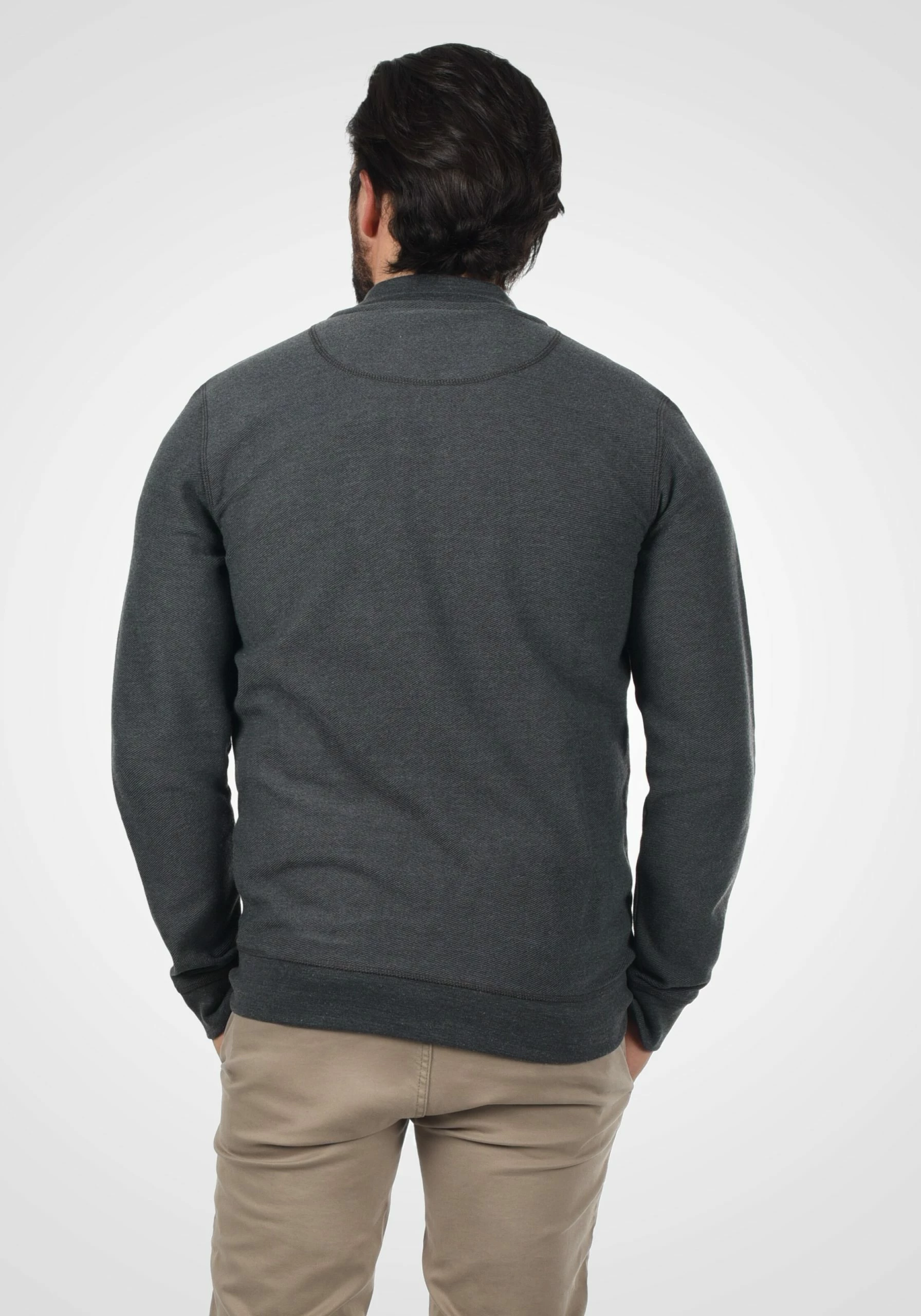 Blend Sweatvesten Sweatvest Frank Heren Grijs 6 Blend Sweatvesten Sweatvest Frank Heren Grijs - Afbeelding 4