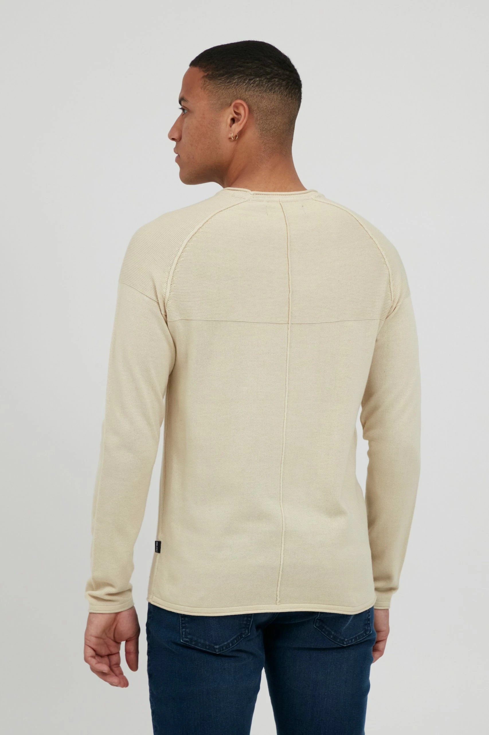 Blend Sweatshirts Sweatshirt ADRIANO Heren Beige 6 Blend Sweatshirts Sweatshirt ADRIANO Heren Beige - Afbeelding 4
