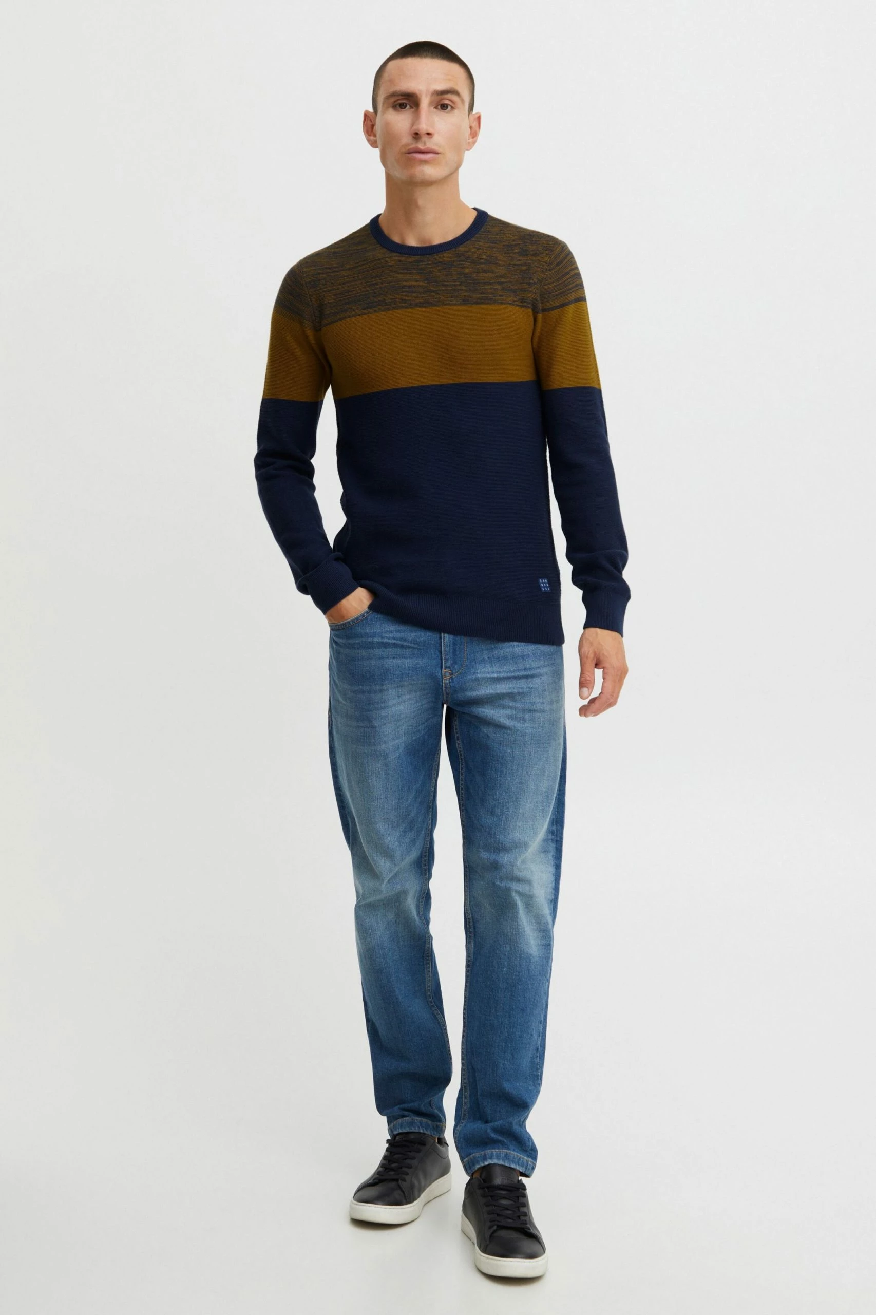 Blend Crewneck Truien Trui Napinoa Heren Bruin 6 Blend Crewneck Truien Trui Napinoa Heren Bruin - Afbeelding 4