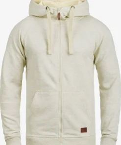 Blend Sweatvesten Met Capuchon Sweatvest Speedy Heren Beige / Sand