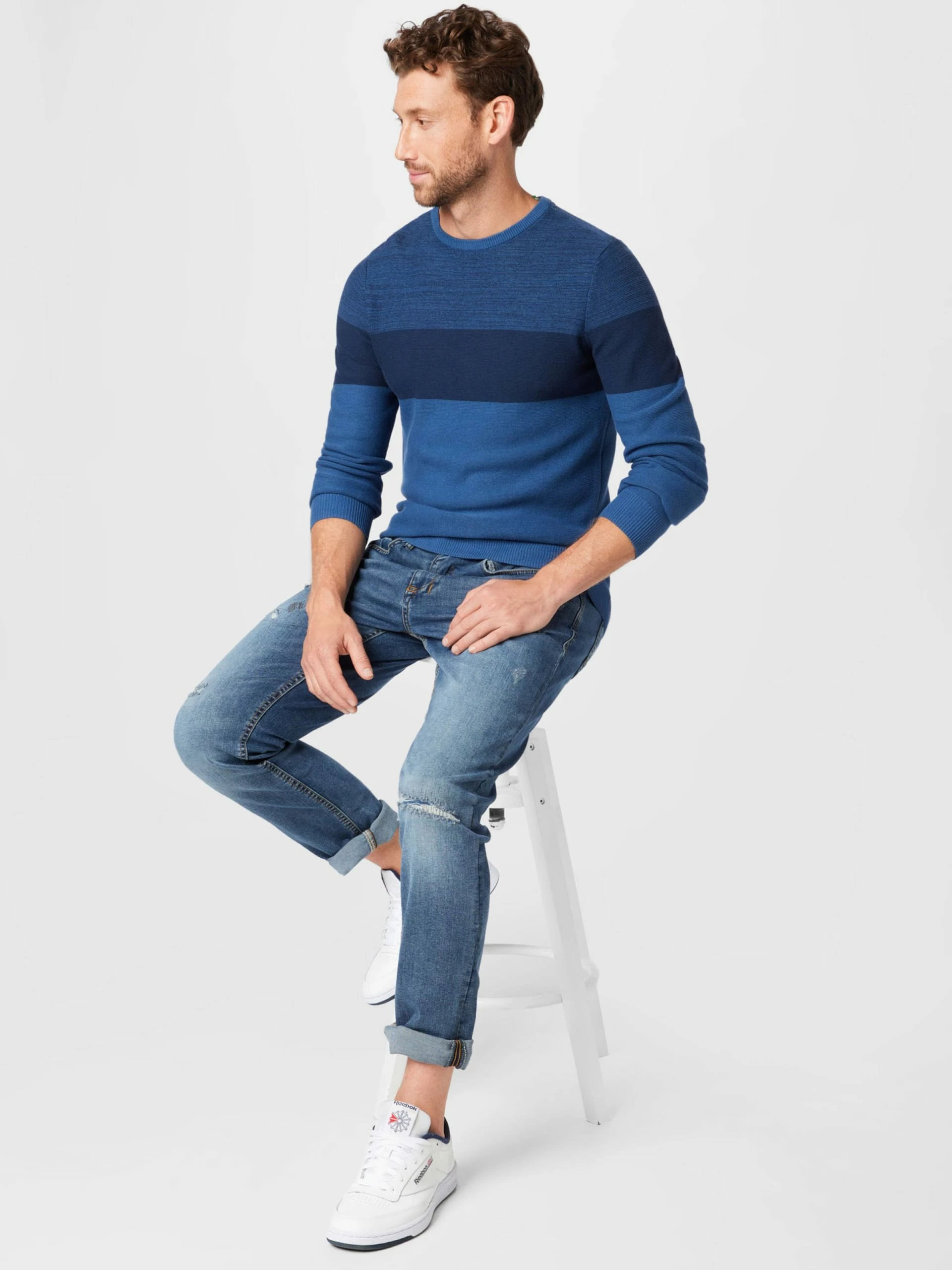 Blend Crewneck Truien Trui Heren Blauw / Navy / Donkerblauw 6 Blend Crewneck Truien Trui Heren Blauw / Navy / Donkerblauw - Afbeelding 4