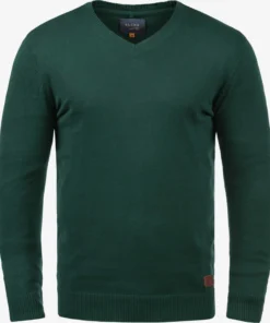 Blend V-hals Truien Trui Lasse Heren Groen