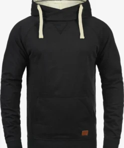 Blend Hoodies Sweatshirt 703585ME Heren Zwart
