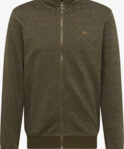 Blend Sweatvesten Sweatvest Heren Olijfgroen