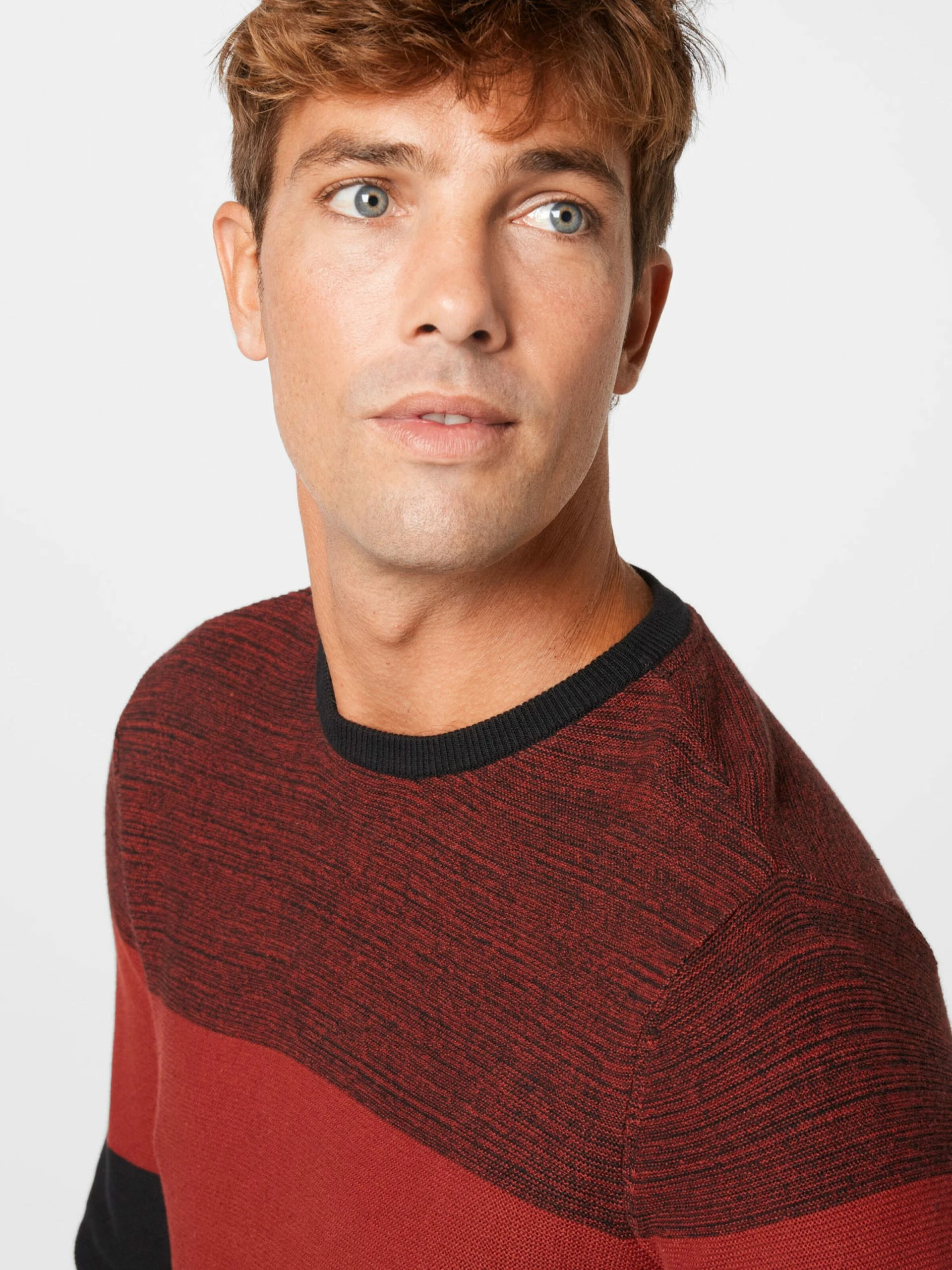 Blend Crewneck Truien Trui Heren Rood / Zwart 7 Blend Crewneck Truien Trui Heren Rood / Zwart - Afbeelding 5