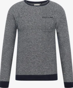 Blend Crewneck Truien Trui Heren Zwart / Zwart Gemêleerd