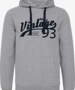 Aanbiedingen Koud Stijl Winkel 9 Blend Hoodies Sweatshirt Vince Heren Stone Grey