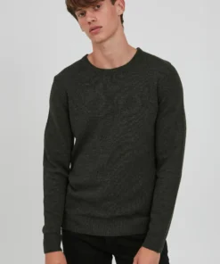 Blend Crewneck Truien Trui Heren Donkergroen -Aanbiedingen Koud Stijl Winkel e8e01dc329b06f2db5513a16c0673dba scaled