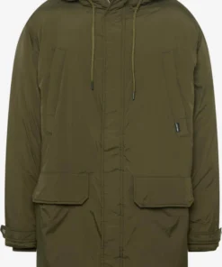 Blend Parkas Winterparka Heren Olijfgroen