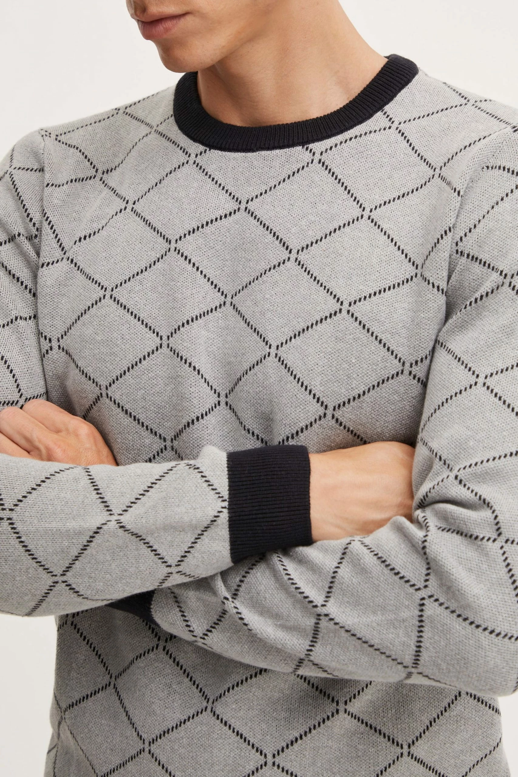 Blend Crewneck Truien Trui Nison Heren Lichtgrijs 8 Blend Crewneck Truien Trui Nison Heren Lichtgrijs - Afbeelding 6