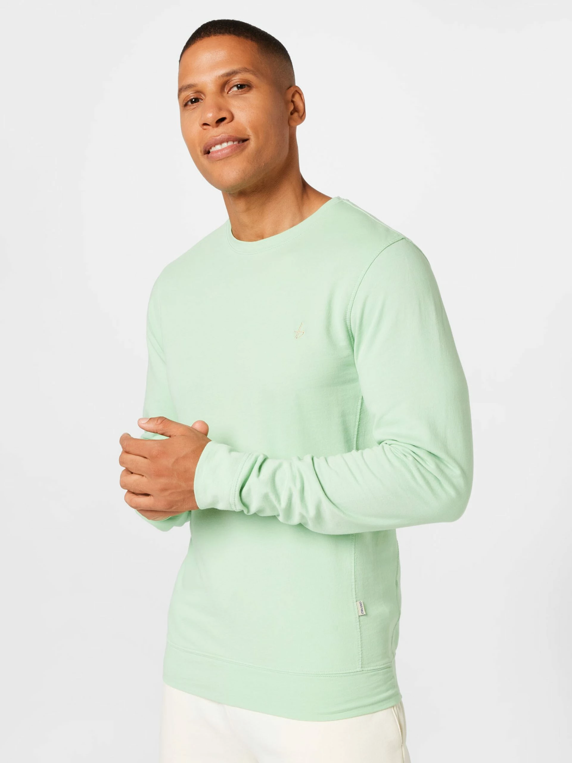 Blend Sweatshirts Sweatshirt Heren Mintgroen 4 Blend Sweatshirts Sweatshirt Heren Mintgroen - Afbeelding 2