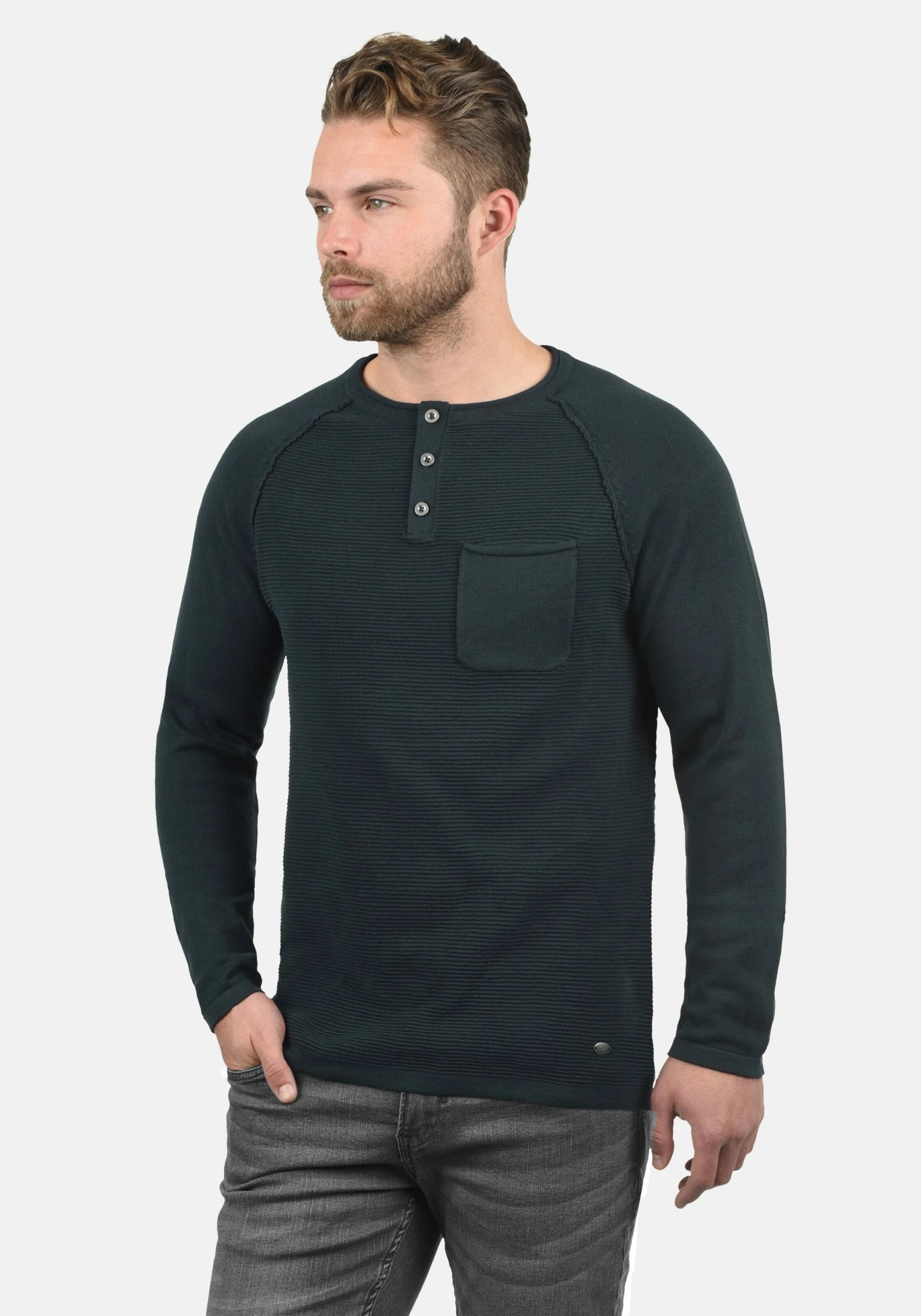 Blend Crewneck Truien Trui Otto Heren Blauw 4 Blend Crewneck Truien Trui Otto Heren Blauw - Afbeelding 2