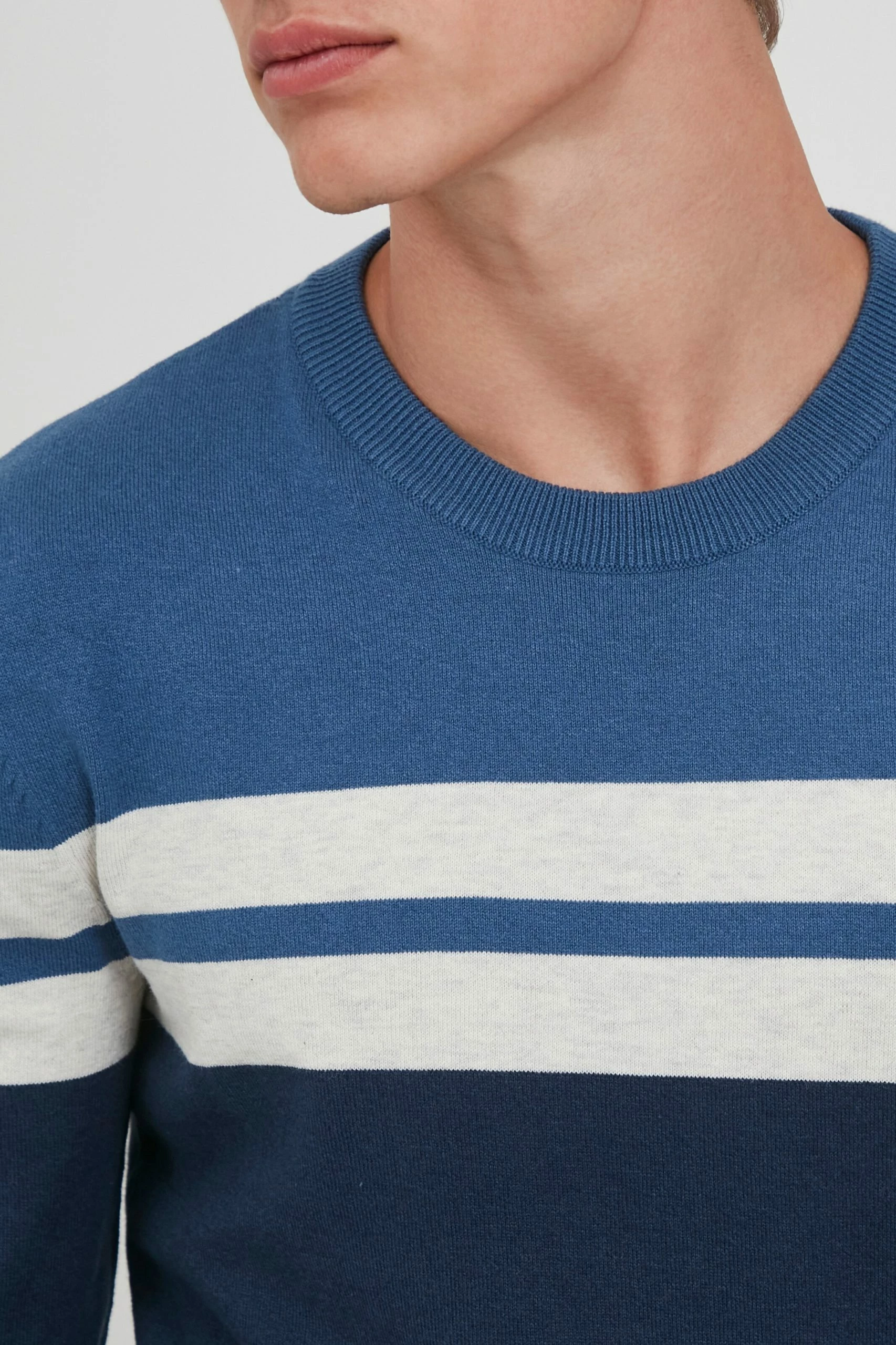 Blend Crewneck Truien Trui Narius Heren Blauw 7 Blend Crewneck Truien Trui Narius Heren Blauw - Afbeelding 5