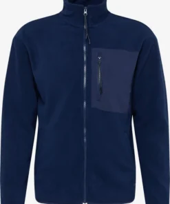 Blend Fleece Jassen Fleece Jas Heren Donkerblauw