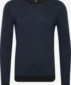 Blend Crewneck Truien Trui Nison Heren Blauw