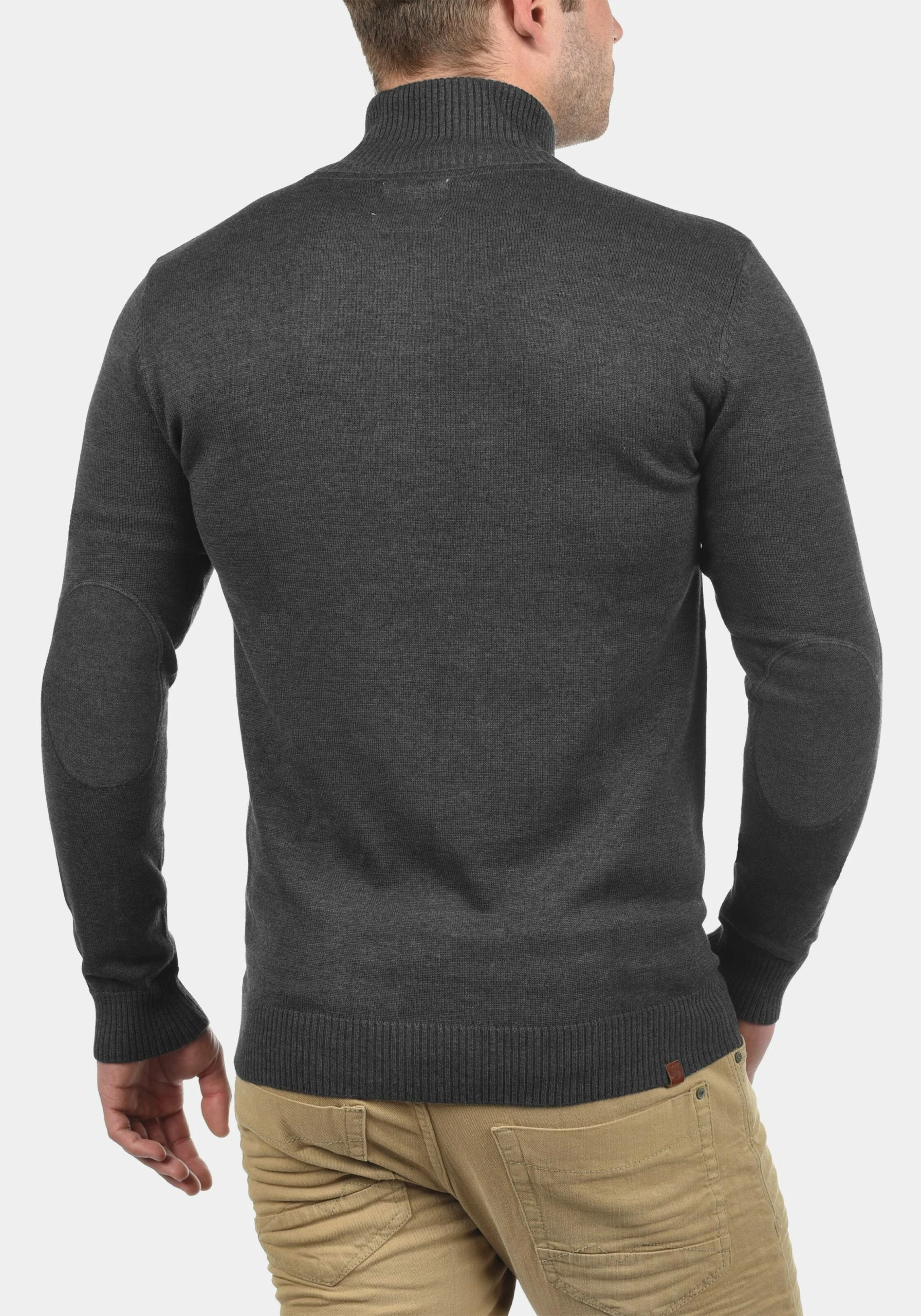 Blend Vesten Gebreid Vest Norman Heren Grijs / Antraciet / Donkergrijs 5 Blend Vesten Gebreid Vest Norman Heren Grijs / Antraciet / Donkergrijs - Afbeelding 3